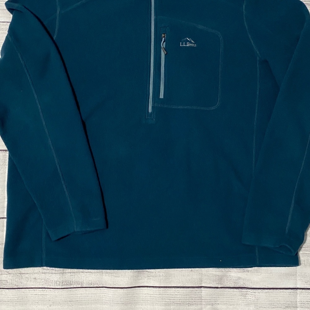 LL Bean fleece sweater - Picture 2 of 5